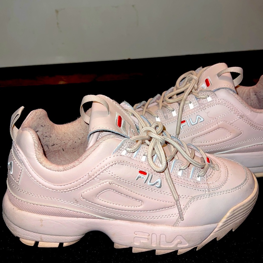 Pink Fila Shoes